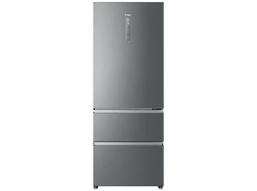 Frigorífico combi Haier 3D 70 Series 3 A3FE743CPJ No Frost 190 cm 450 l Motor Inverter 3 puertas Titanium