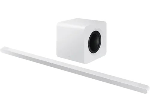 Barra de sonido Samsung HW-S801D/ZF-ULTRASLIM Bluetooth 10 altavoces Dolby ATMOS Inalámbrico Blanco