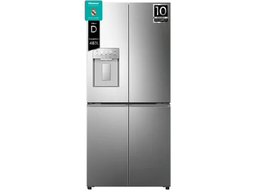 Frigorífico americano Hisense RQ5P470SYID Total No Frost 178.5 cm 483 l Wi-Fi Inverter Inox