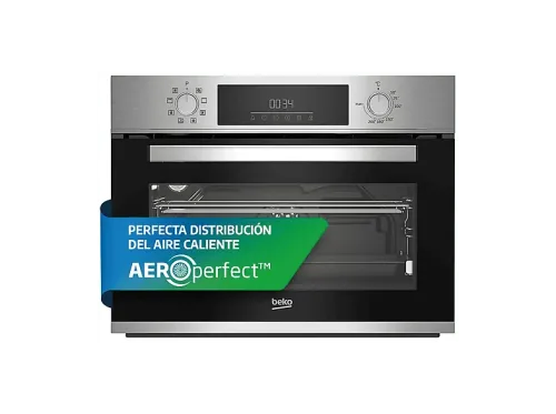 Horno Beko BBCM12300X Multifunción Limpieza por vapor 48 l 59.4 cm Inox