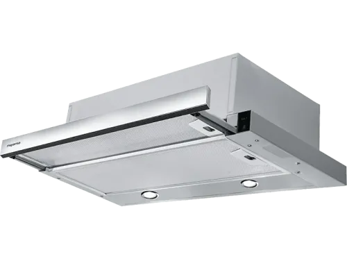Campana telescópica Mepamsa Superline 60 V2 2 Niveles de Ventilación 380m³/h 60 cm Ancho Acero inoxidable