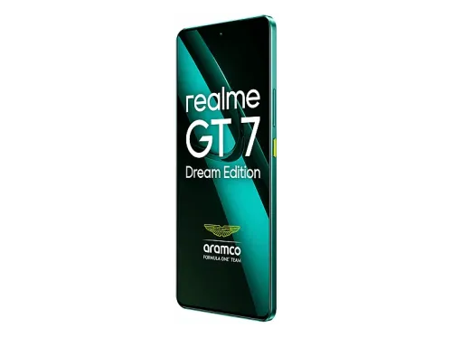 Móvil realme GT7 Aston Martin 512 GB 16 GB RAM 6.78" LTPO 2.5D Dimensity 9400e Chipset 7000 mAh IP69