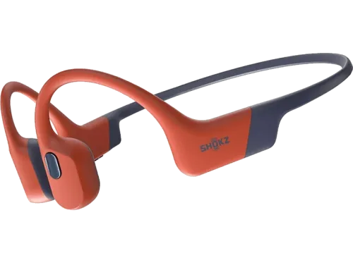 Auriculares conducción ósea Shokz OpenSwim Pro Banda para el cuello Bluetooth/MP3 IP68 Rojo