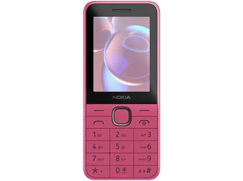 Móvil Nokia 225 Rosa 128MB Capacidad Memoria 64MB RAM  1450mAh S30+ 2.4” QVGA Bluetooth Radio MP3