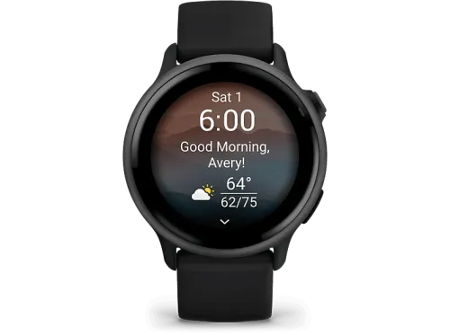 Reloj deportivo Garmin vívoactive® 6 Negro Silicona 20mm 8 GB 1.2" AMOLED Autonomía hasta 11 días