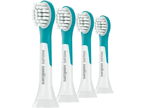 Recambio para cepillo dental Philips Sonicare For Kids HX6034/90 x4 Cabezales de recambio Diseñado para niños +3 años