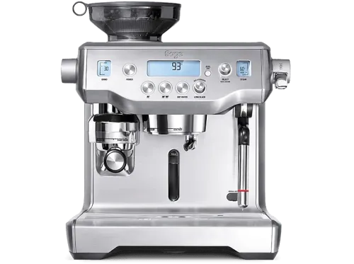 Cafetera express Sage Oracle SES980BSS4EEU1 15 bar 2400 W 2 Tazas Pantalla LCD y botones Acero Inoxidable