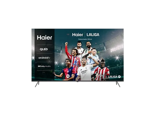 TV QLED 55" Haier H55K705UG K705 Series Smart TV (Android TV) HDR 4K Direct LED Dolby Audio Dbx-tv Negro