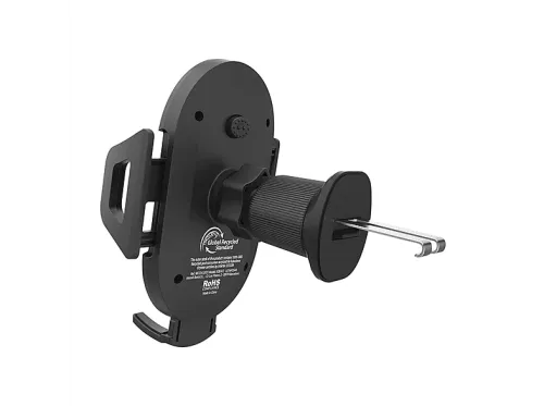 Soporte de móvil para coche Muvit MCCHL0033 Pieza giratoria 360º Rango de soporte: 4.7-7.2" Gris