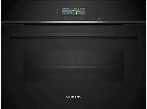 Horno compacto Siemens CB734G1B1 Multifunción Hidrolítico 47 l autolimpieza oxyLitic App Home Connect 60 cm Negro