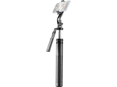 Palo Selfie CellularLine SELFIE STICK MAX Multifuncional Rotación 360º Extensible 180 cm Bluetooth y control remoto Negro