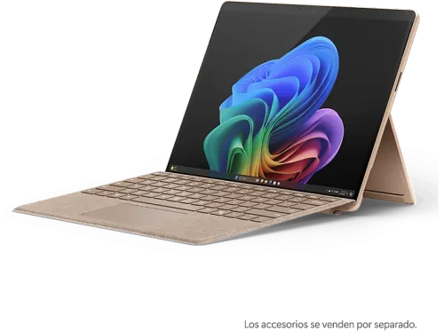 Convertible 2 en 1 Microsoft Surface Pro Copilot+ PC 13" Snapdragon® X Elite 45 TOPS 16GB RAM 512GB SSD Adreno GPU Windows 11 Home