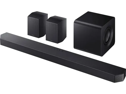 Barra de sonido Samsung HW-Q930F/ZF Bluetooth 580 W Subwoofer y Dolby Atmos inalámbrico 9.1.4 canales WiFiTitan Black