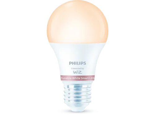 Bombilla inteligente Philips PHI WFB 60W A60 E27 827-65 TW 2PF/6 Tonos blancos Pack 2 806 lúmenes Blanco
