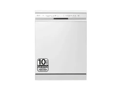 Lavavajillas LG DF243FW  14 servicios 10 programas 60 cm  QuadWash™ Blanco