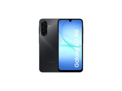 Móvil Samsung Galaxy A17 LTE Negro 256 GB 8 GB RAM 6.7" FHD+ Super AMOLED Mediatek G99 Octa-core 5000 mAh Android 15