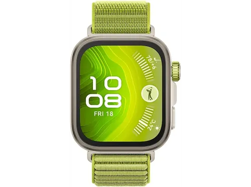 Smartwatch Huawei Watch Fit 4 Pro 1.82" AMOLED 10 días batería Compatible iOS Android Correa Fluoroelastómero Pago NFC Verde