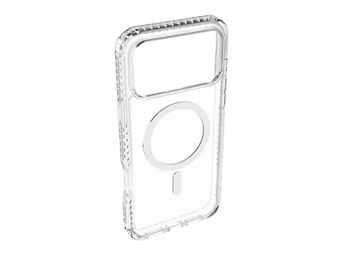 Funda móvil CellularLine ULTRA STRONG MAG Para iPhone 17 Pro Max Compatibilidad MagSafe Antibacteriano Ultrarresistente Transparente