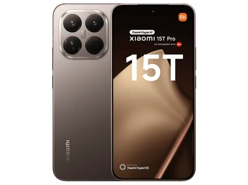Móvil Xiaomi 15T Pro Rosa Oro 1 TB 12 GB RAM 6.83" AMOLED WQHD+ Eye Care MediaTek Dimensity 9400+ 5500 mAh