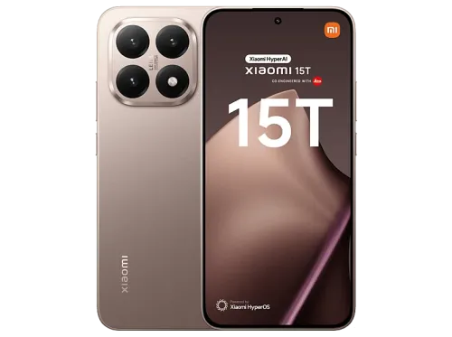 Móvil Xiaomi 15T Rosa Oro 256 GB 12 GB RAM 6.83" AMOLED  WQHD+ Eye Care MediaTek Dimensity 8400-Ultra 5500 mAh