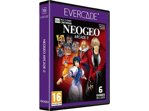 Cartucho juego retro Evercade: NEOGEO Arcade 2