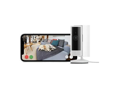 Cámara de vigilancia IP Amazon Ring  Indoor Camera (2nd Gen) 1080p HD Función de visión nocturna WiFi de 2.4 GHz Blanco