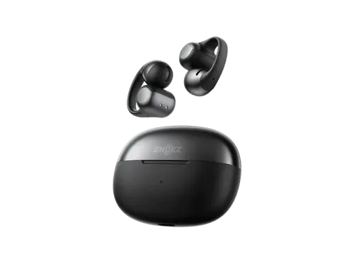 Auriculares True Wireless Shokz OpenDots One 40 h Autonomía Open-Ear con clip IP54 Dolby Audio Negro