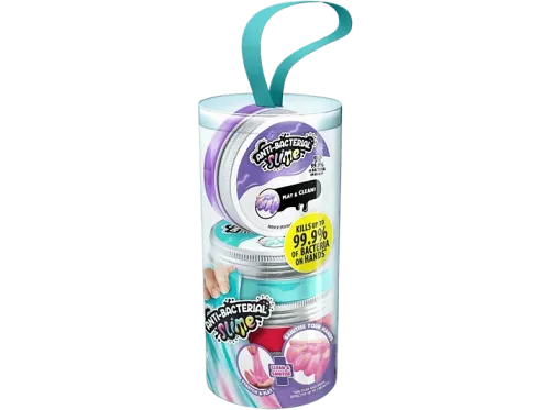 Slime antibacteriano So Slime Pack 4 Slime Anti Bacterial Pack de 4 unidades Antibacterias Multicolor +5 años