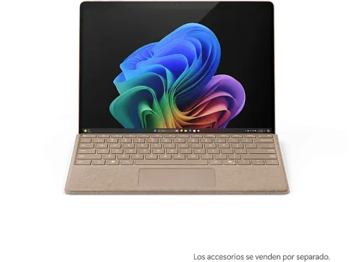 Convertible 2 en 1 MS Surface Pro Copilot+ PC 13" Snapdragon® X Plus 45 TOPS 16GB RAM 512GB SSD Adreno GPU Windows 11 Home Dune