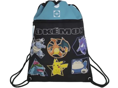 Mochila Sherwood Pokémon De cuerdas Con bolsillo delantero