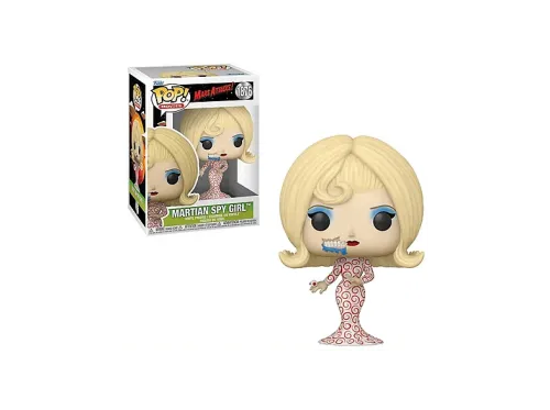 Figura Funko Pop! Movies: Mars Attacks! Martian Spy Girl 9 cm Vinilo