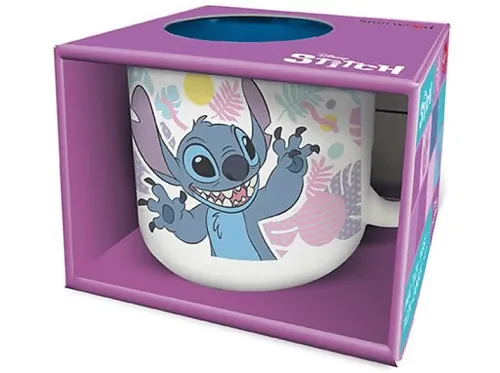 Taza Sherwood Lillo & Stitch 400 ml Cerámica Licencia Oficial