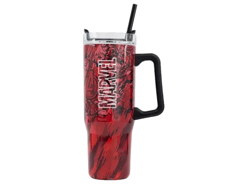 Termo Sherwood Marvel 940 ml Acero inoxidable Con pajita y asa ergonómica