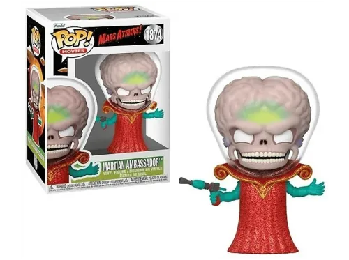 Figura Funko Pop! Movies: Mars Attacks! Martian Ambassador 9 cm Vinilo
