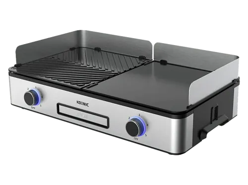 Grill KOENIC KTG 2424 M 2400W Control de Temperatura Acero inoxidable