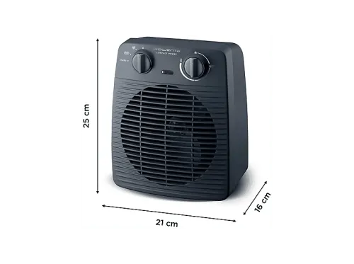 Calefactor Rowenta SO221 2000 W 35 m² 2 Velocidades Calentamiento rápido Modo ventilador Apagado automático 1 Azul