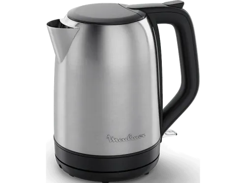Hervidor de agua Moulinex Subito 5 BY5S0D 2400W 1.7l Diseño compacto Filtro extraíble Indicador de una taza Inox