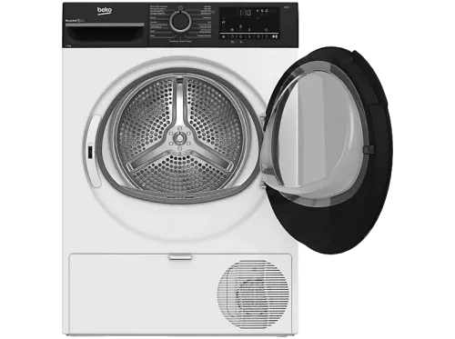 Secadora bomba de calor Beko BM 3T48249 W 8 kg Motor Pro Smart Aqua Wave Filtro Fusión 15 Programas Blanco