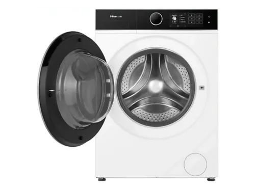 Lavadora carga frontal Hisense WF5I1045BWQ  10.5 kg 1400 RPM 18 programas Fondo reducido 55.5 cm Autodosificación Blanco