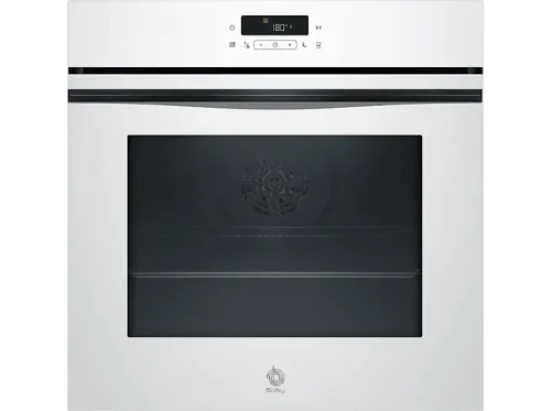 Horno a vapor Balay 3HD5829B3 Multifunción Pirolítico 71 l Función Freidora de Aire Control Deslizante 60 cm Cristal Blanco
