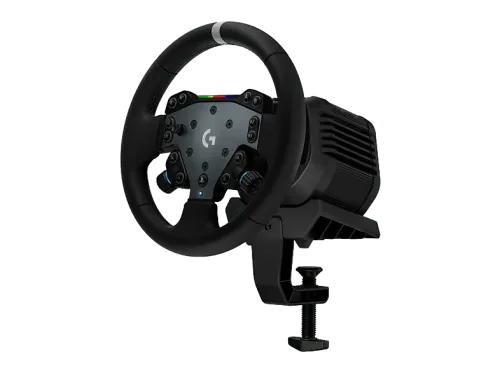 Volante Logitech G RS50 System Base accionamiento 8 N�m RS Wheel Hub con 13 botones y RS Round Wheel 11″ Trueforce Force Feedback PS-PC Negro