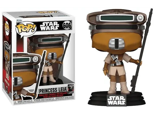Figura Funko Pop! Princesa Leia (Cazarrecompensas Boushh) Star Wars: El Retorno del Jedi (40 Aniversario)