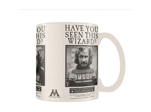 Taza Sherwood Harry Potter Wanted Sirius Black Termosensible 315 ml Cerámica