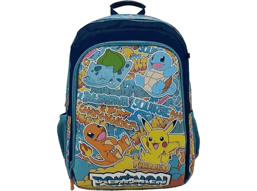 Mochila Iniciales de Kanto Pokémon