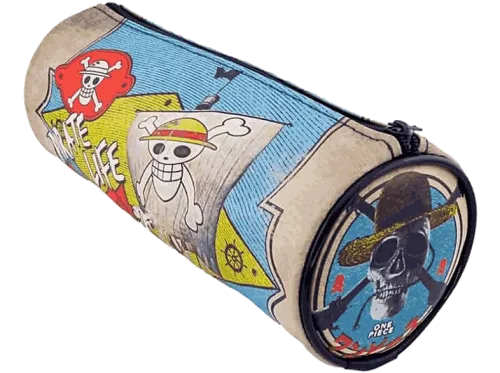 Estuche One Piece Forma de tubo Con cremallera