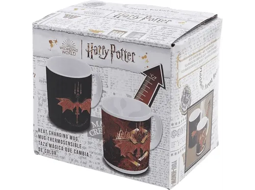 Taza Sala de los Menesteres Harry Potter Termosensible Cerámica 325 ml