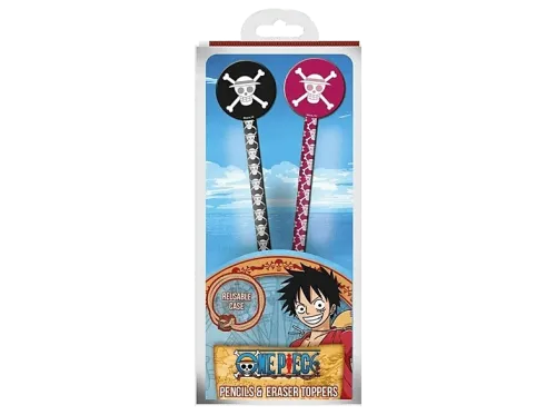 Pack papelería Sherwood One Piece Pack de Dos Lápices con Goma