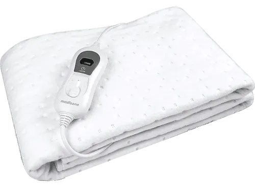 Manta eléctrica Medisana HU 666 60 W 3 niveles de temperatura Termostato Textiles Oeko® Blanco