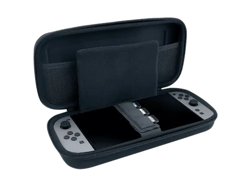 Funda Nintendo Switch 2 Nacon Rigid transport case ParaNintendo Switch2 Switch OLED Swich Lite Switch Negro