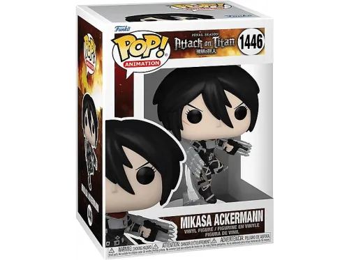 Figura Funko Pop! Attack on Titans: Mikasa Ackerman Vinilo 9.5 cm Multicolor